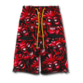 Red Skull Shorts