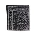 Black Chiffon Scarf