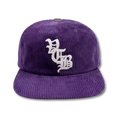 Purple Corduroy Snapback
